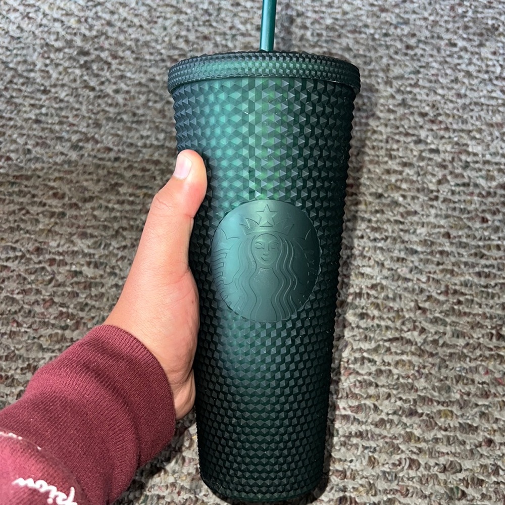 Studded Starbucks cup